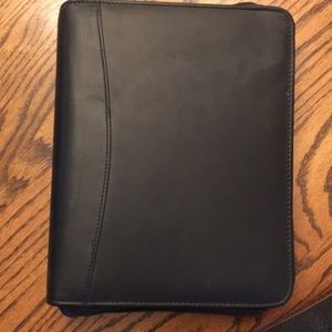 Leather organizer by Kirkland